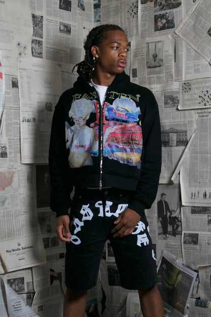 Diner Hoodie - Black