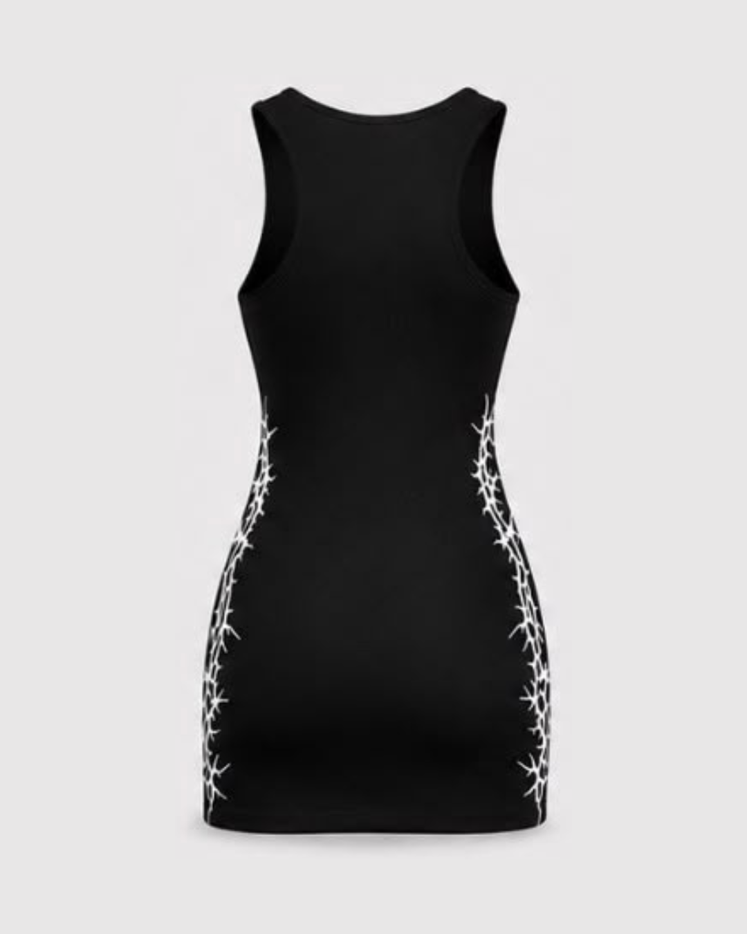 Runway Tank Top Dress - Black